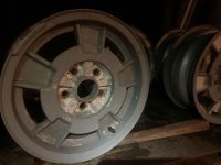 Volvo 14 inch alloy wheel von Deutschland closeup. 1 of set of 4. 1979 - '82 Volvo 260.jpg